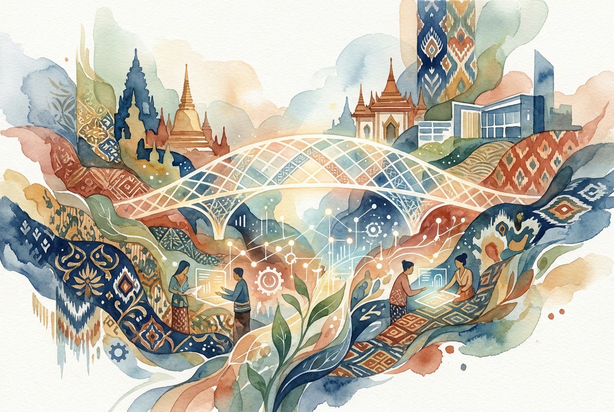 Southeast Asian Art showing people and culture