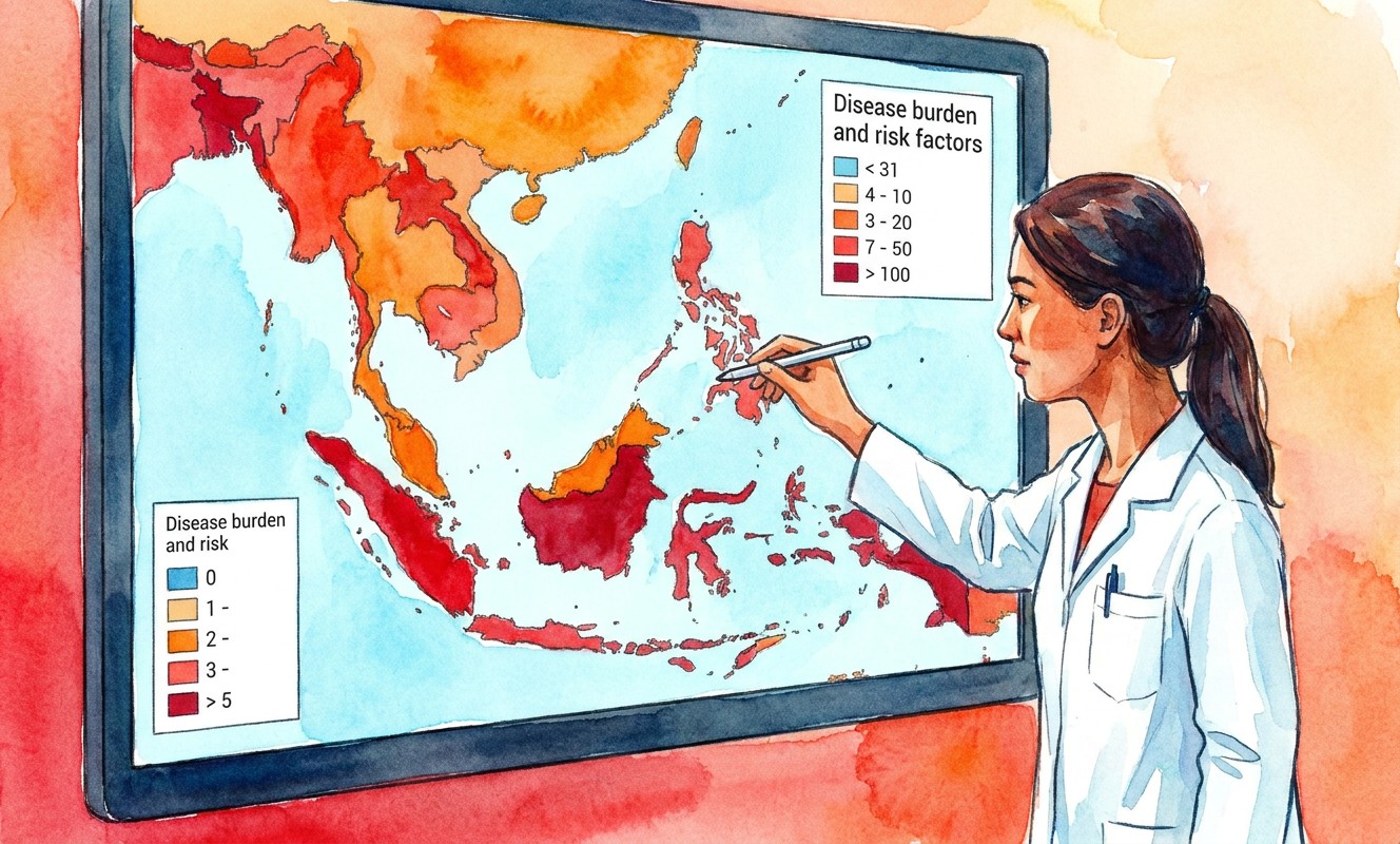 Burden of disease analysis and epidemiological risk research